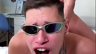 N&Atilde;O AGUENTEI DAR MEU CU Gripe MACHO DOTADAO DO KAU COBRA ELE ARREBENTOU MEU CUZINHO